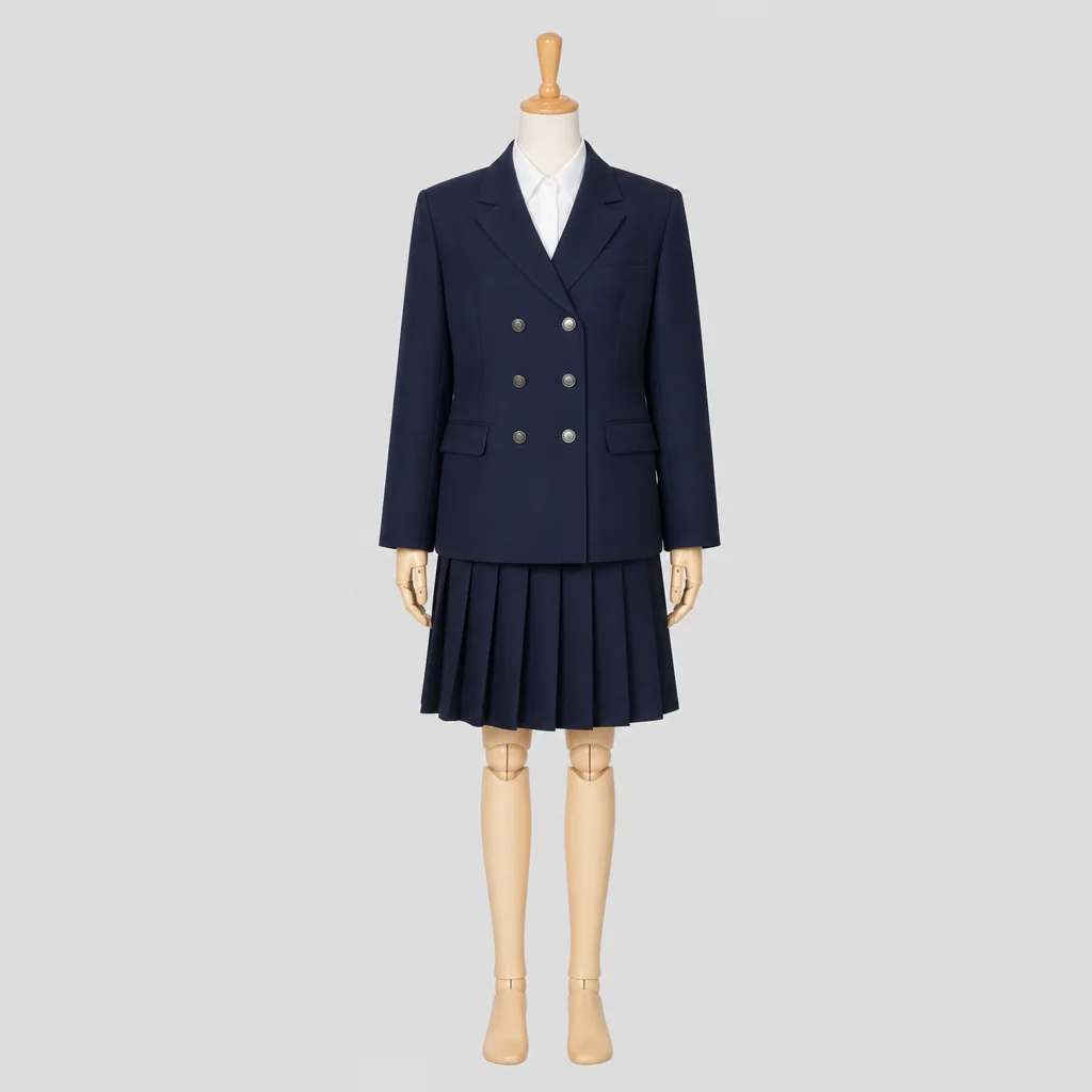 佐賀東高校の女子の制服のイメージ