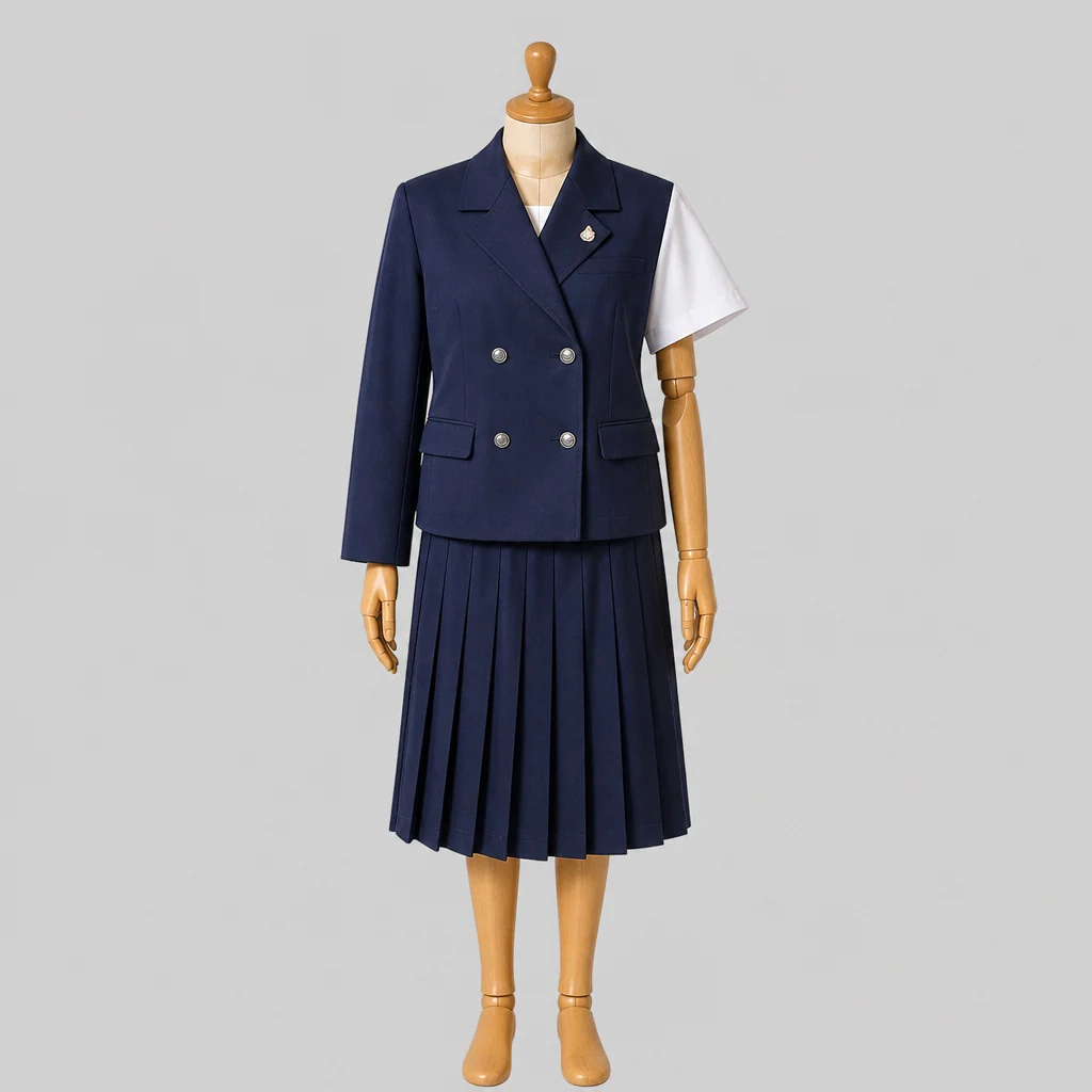 佐賀北高校の制服のイメージ