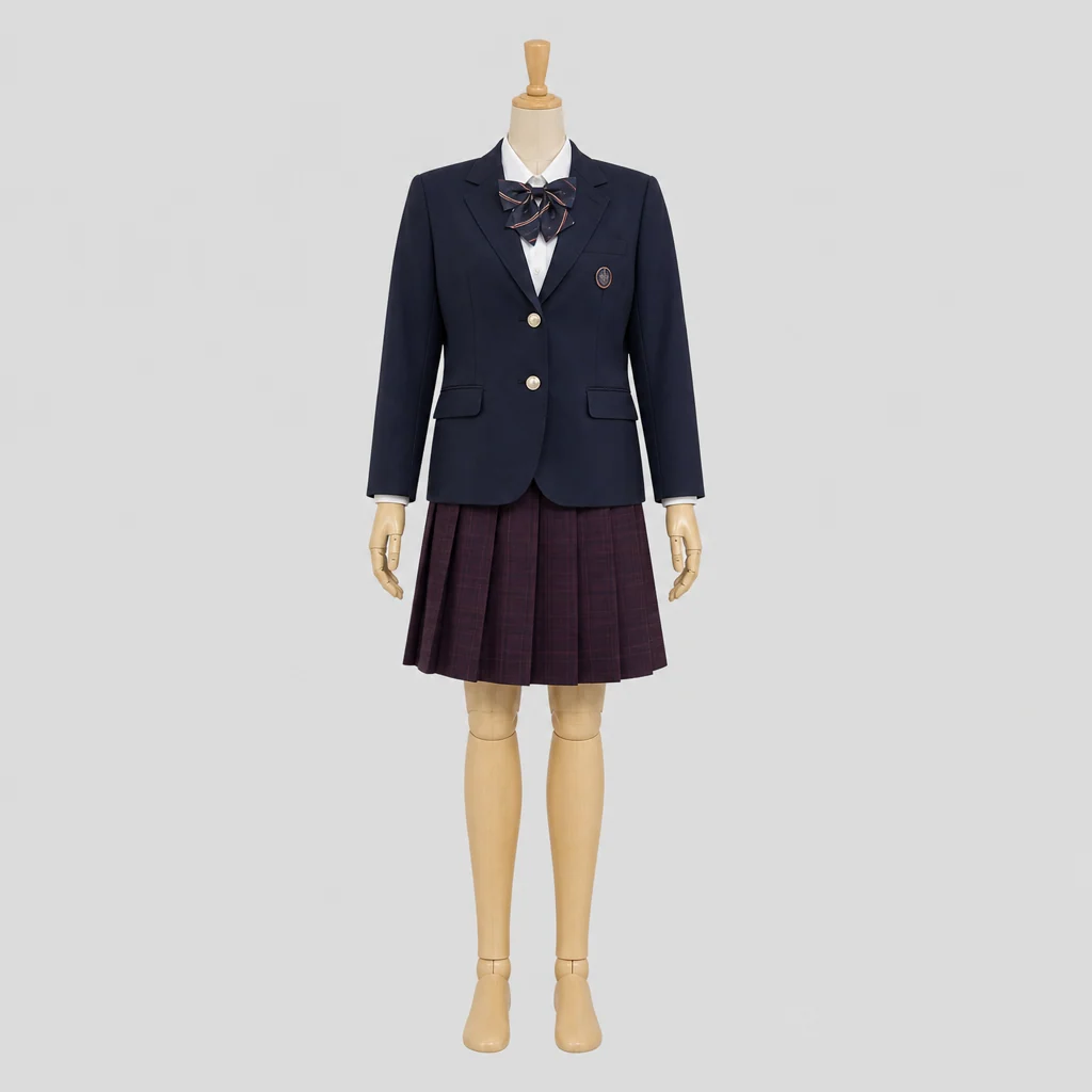 小城高校の制服のイメージ