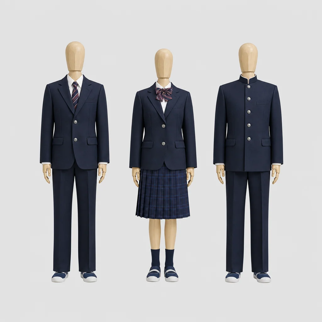 神埼高校の制服のイメージ