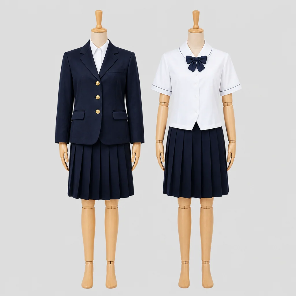 鳥栖商業高校の女子の制服のイメージ