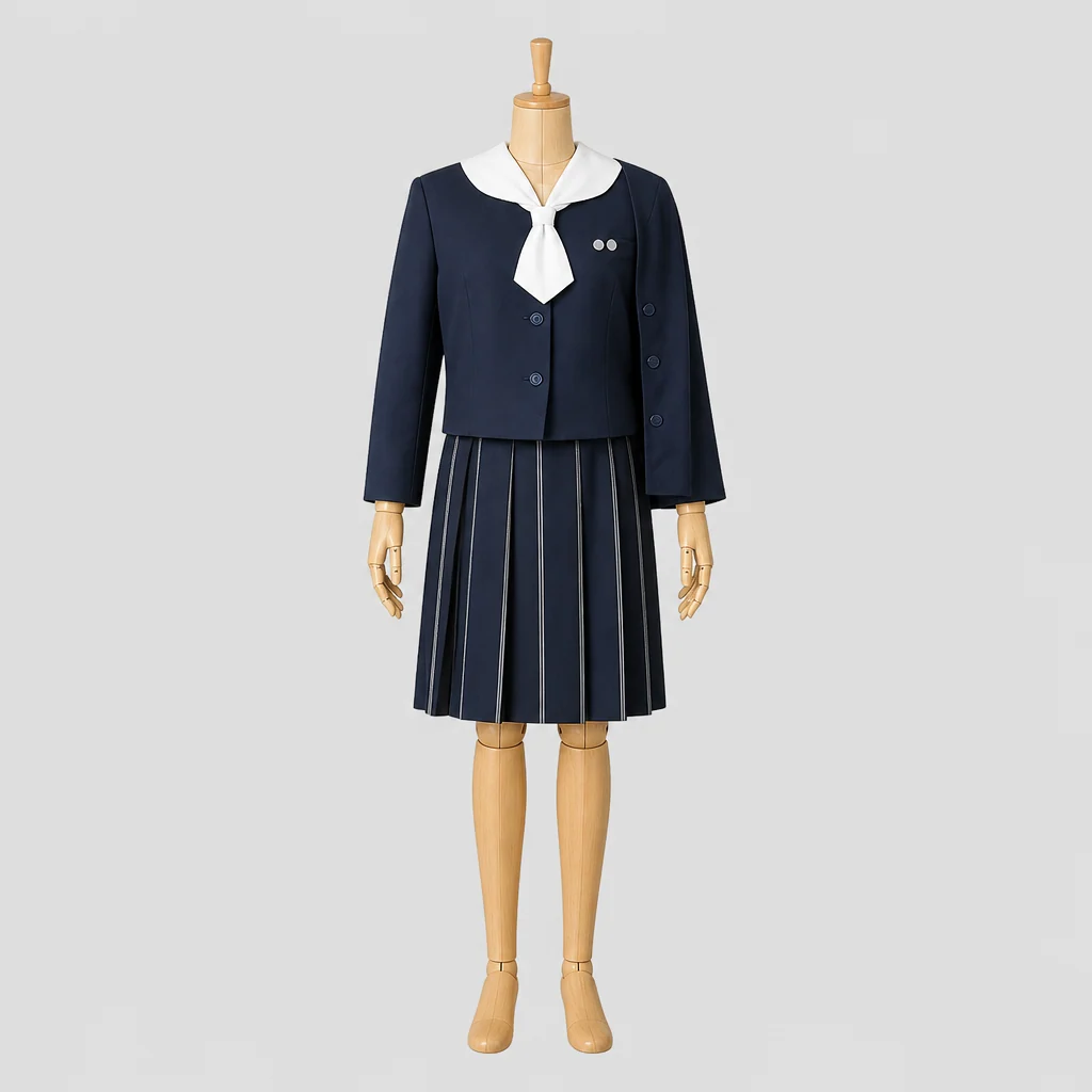 佐賀清和高校の女子の制服のイメージ