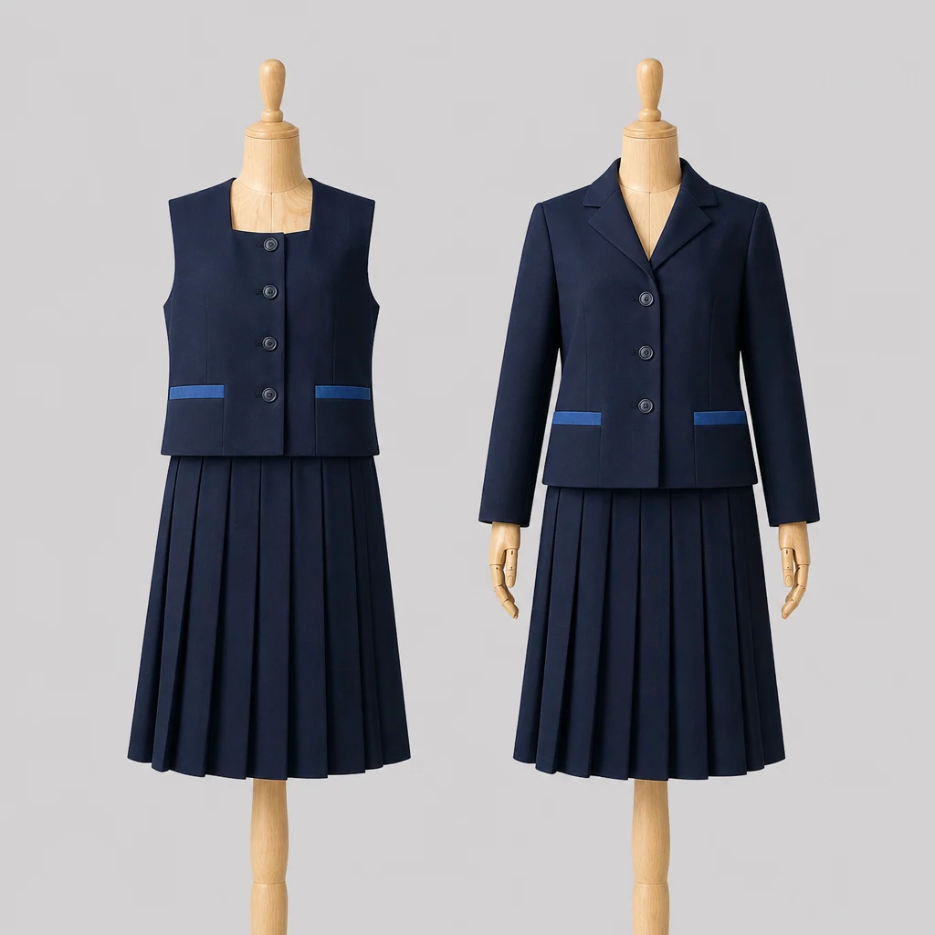 西彼杵高校の女子の制服のイメージ