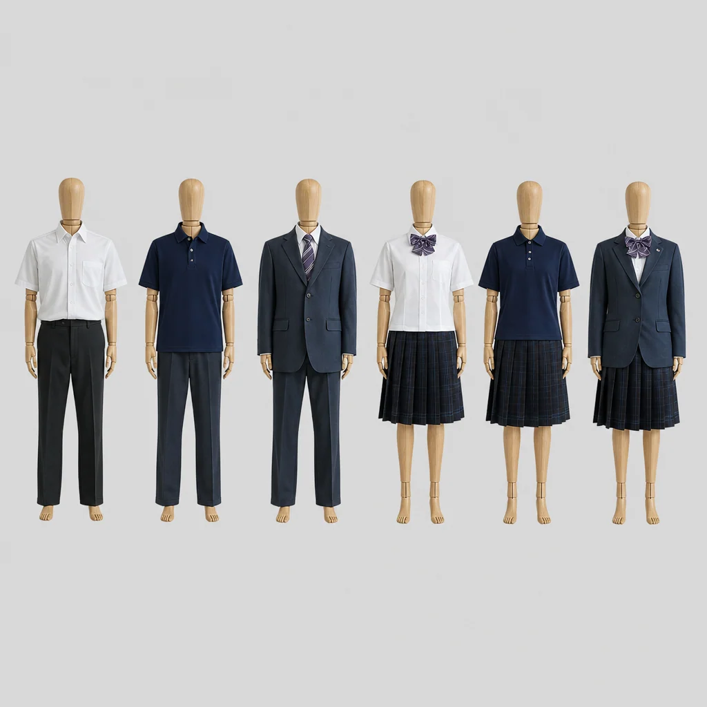 八代東高校の制服のイメージ