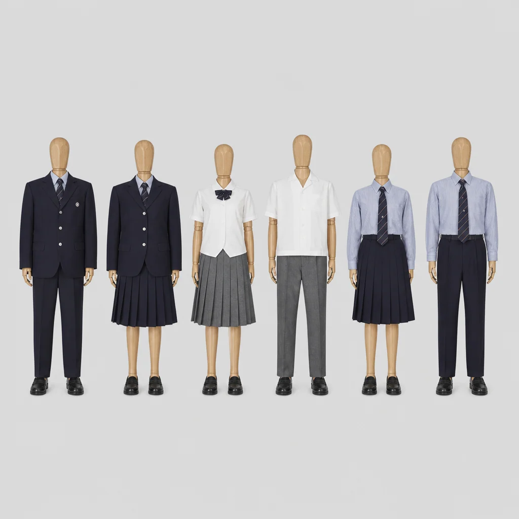 球磨工業高校の制服のイメージ