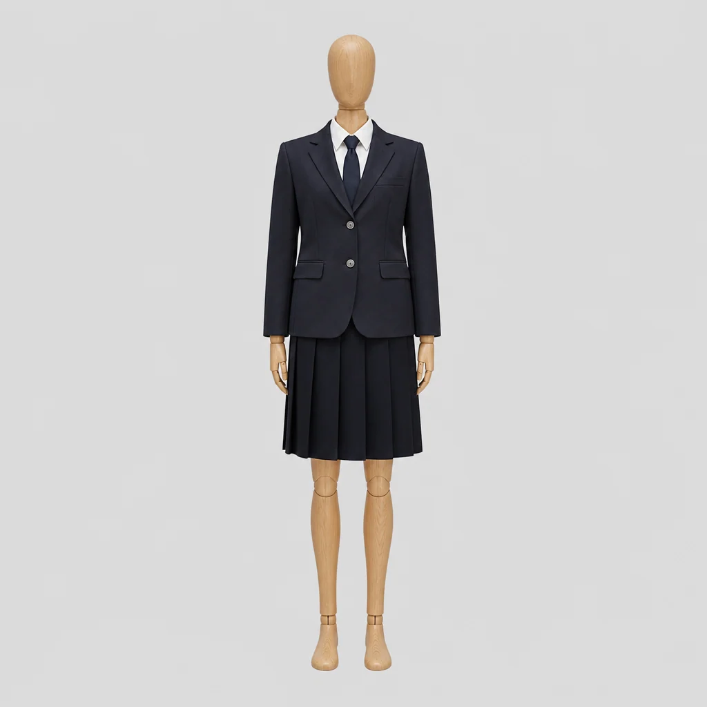 甲佐高校の制服のイメージ
