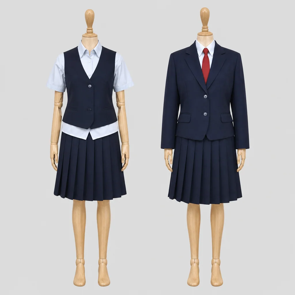 熊本西高校の制服のイメージ