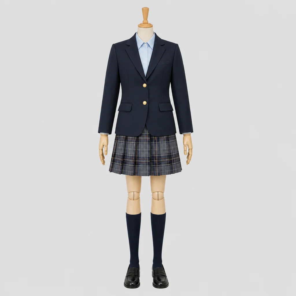 勇志国際高校の制服のイメージ