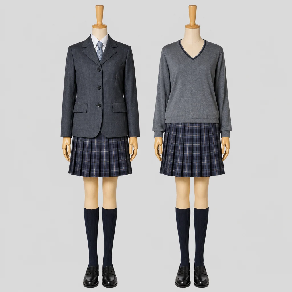 宮崎学園高校の女子の制服のイメージ