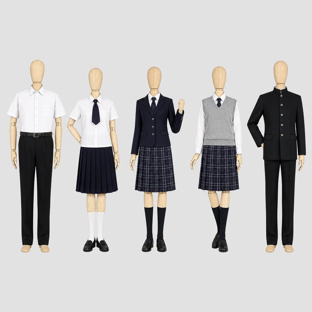 指宿高校の制服のイメージ