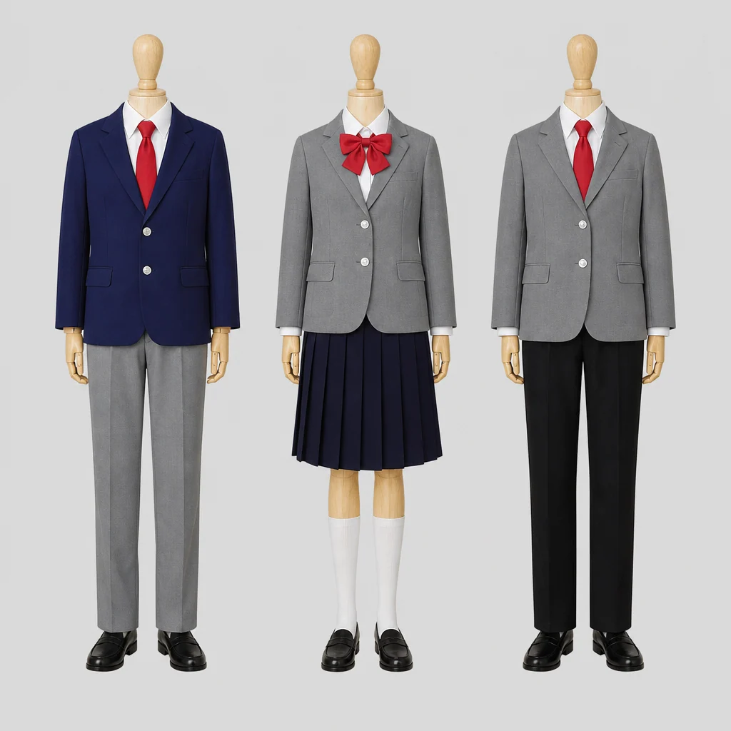 頴娃高校の制服のイメージ