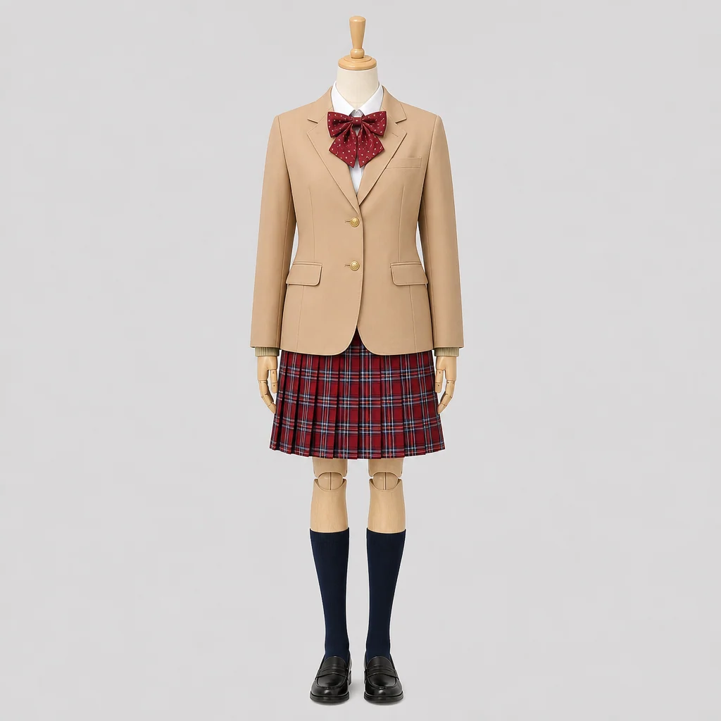 串木野高校の制服のイメージ