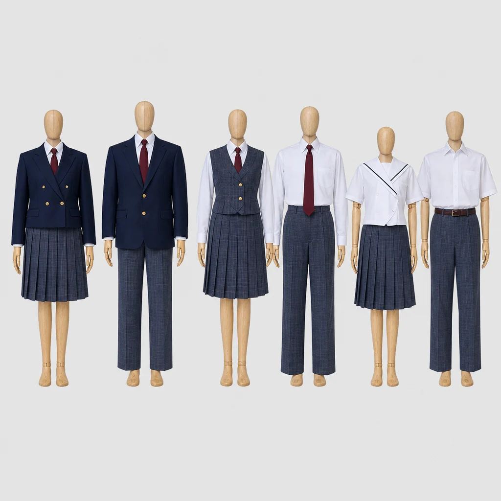 南大隅高校の制服のイメージ