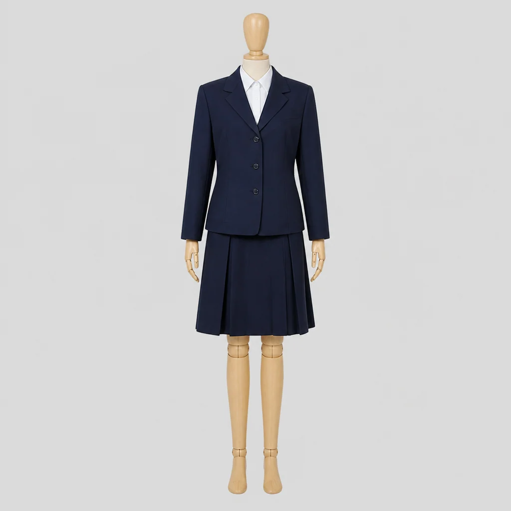 鹿児島女子高校の制服のイメージ