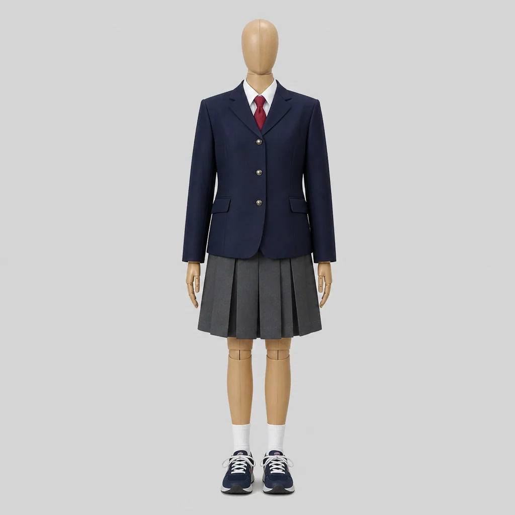 錦江湾高校の制服のイメージ