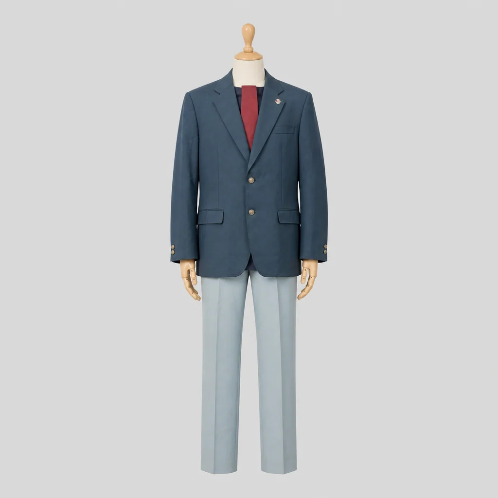 松陽高校の男子の制服のイメージ