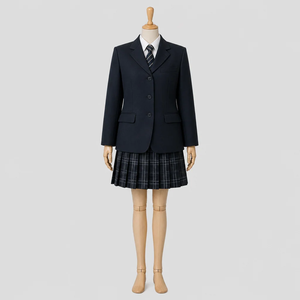 尚志館高校の女子の制服のイメージ