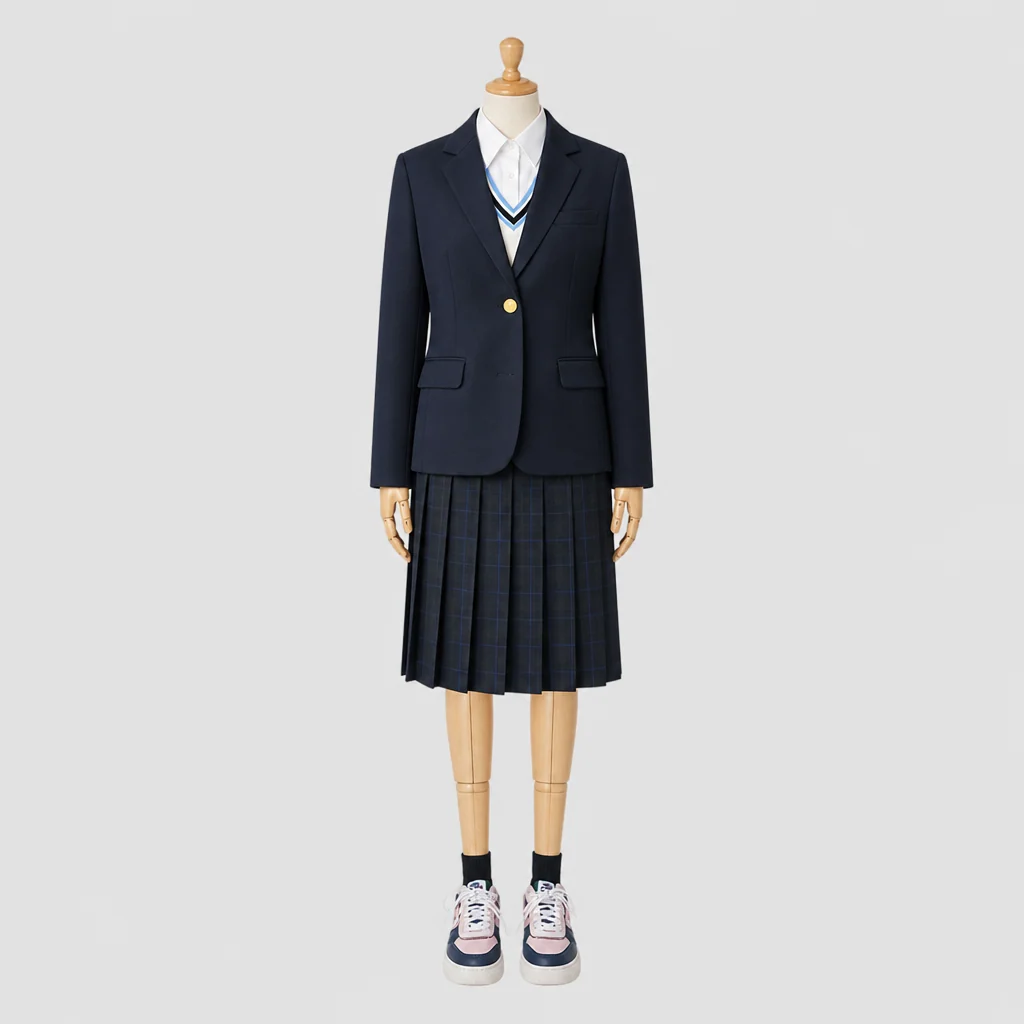 小禄高校の制服のイメージ