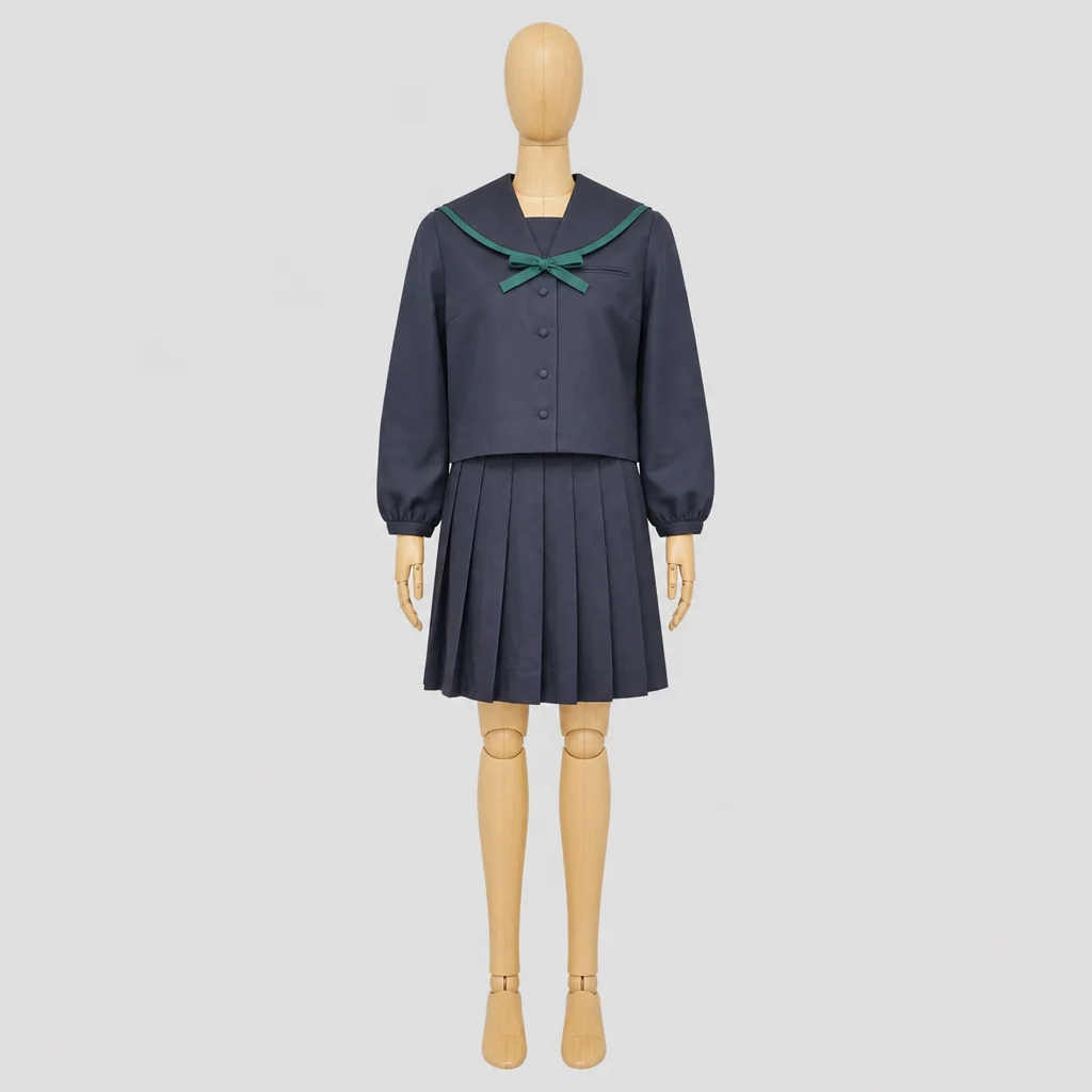 コザ高校の制服のイメージ