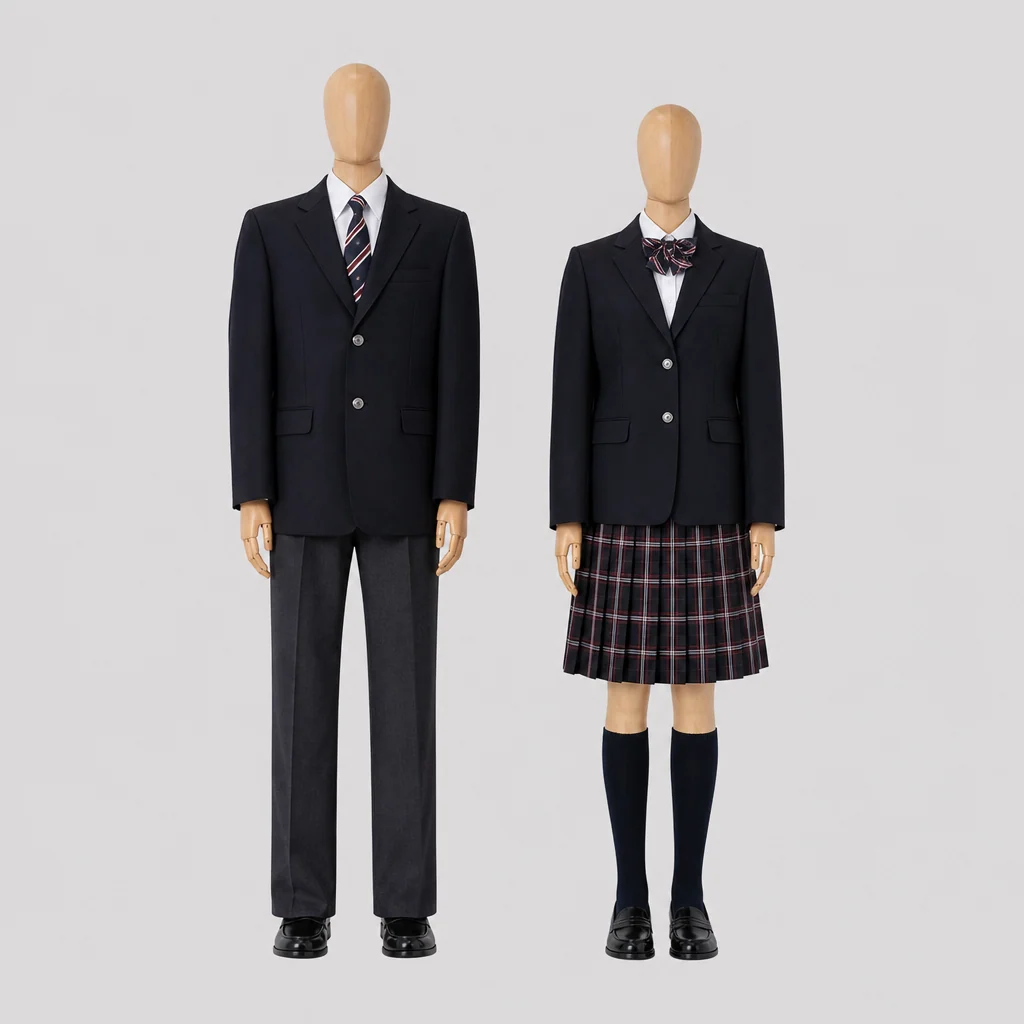 古河中等教育学校の制服のイメージ